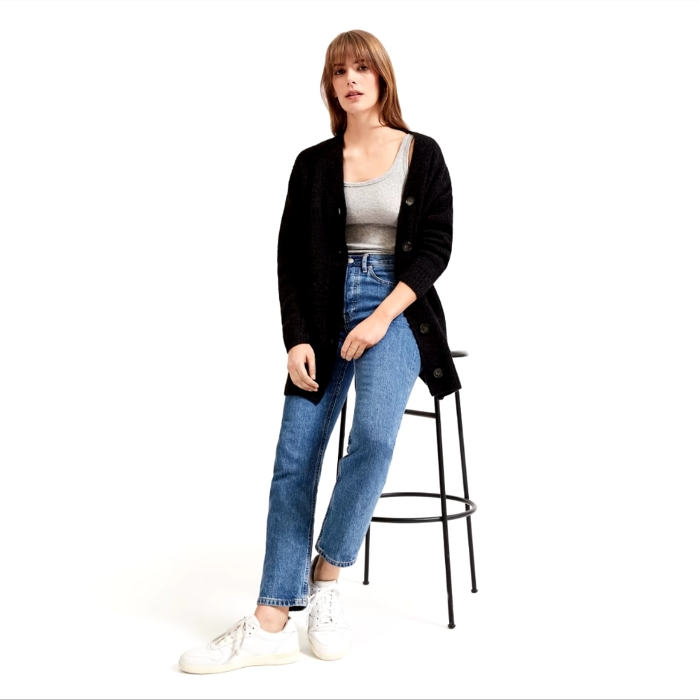 Everlane Oversized Alpaca Cardigan - Picture 2 of 6